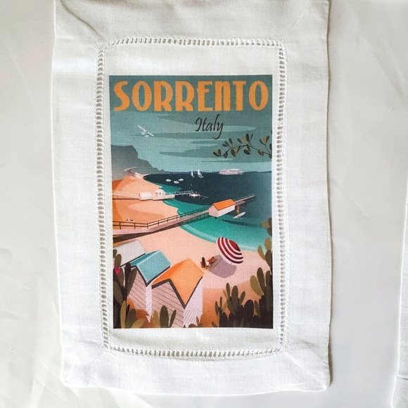 5 Linen Travel Placards - Picture 3 of 7